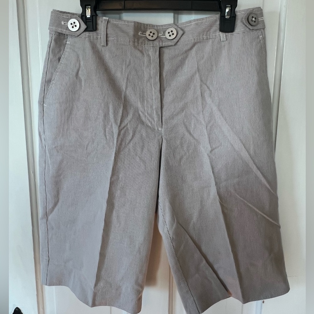Striped Talbots Bermuda shorts